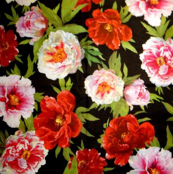138 Roses - 3-ply (black) - Ihr